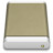 Lightbrown External Drive